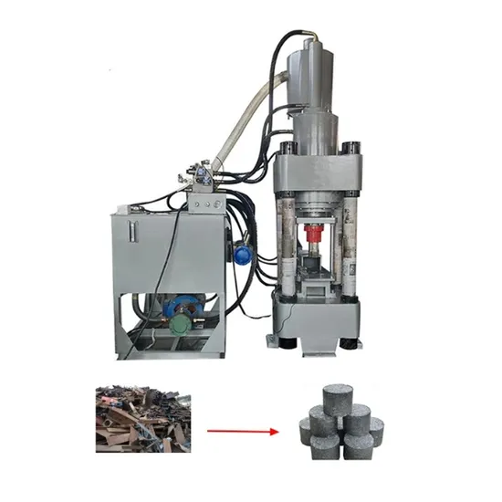 Hydraulic Briquetting Machine for Metal Fines Recycling