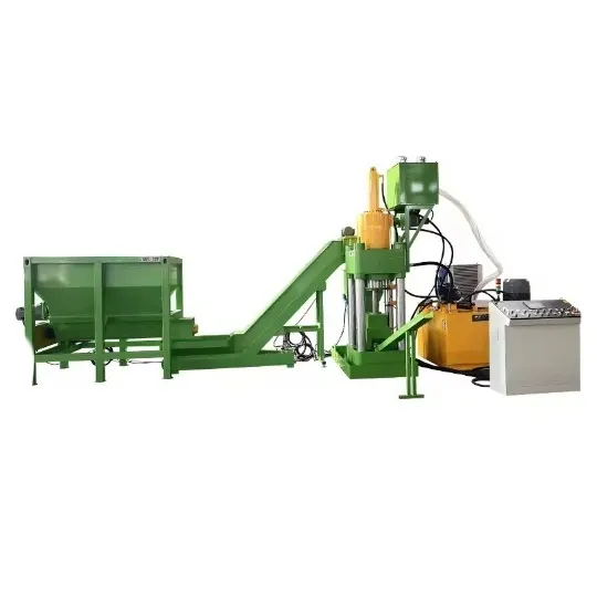 Copper Shavings & Aluminum Recycling Briquetting Machine